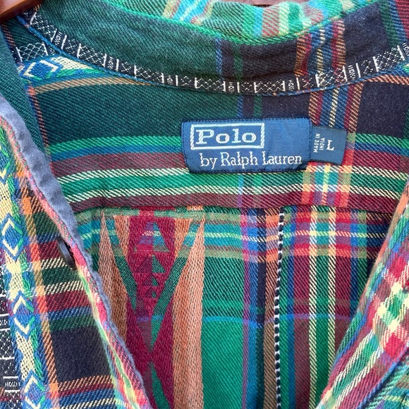 Men’s Polo Flannel Cut Off - Picture 3 of 5